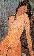 Amedeo Modigliani Sitzender weiblicher Akt France oil painting artist